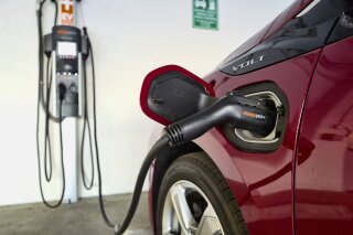 Hybrid car deals charging points